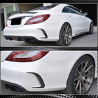 Mercedes CLS C218 2011–2018 Bagkofangerbeklædninger (til Base / CLS63 AMG SD 2015-2018, Carbon) foto 5
