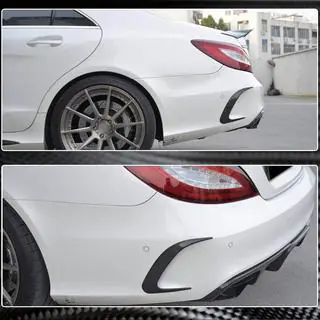 Bagkofangerbeklædninger (til Base / CLS63 AMG SD 2015-2018, Carbon) foto 4