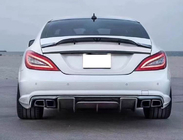 Mercedes CLS C218 2011–2018 Diffuser til bagkofanger (til AMG-Line/CLS63 AMG 2011-2014, carbon) foto 2