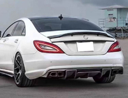 Mercedes CLS C218 2011–2018 Diffuser til bagkofanger (til AMG-Line/CLS63 AMG 2011-2014, carbon) foto 3