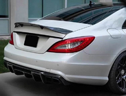 Mercedes CLS C218 2011–2018 Diffuser til bagkofanger (til AMG-Line/CLS63 AMG 2011-2014, carbon) foto 4
