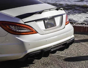 Mercedes CLS C218 2011–2018 Diffuser til bagkofanger (til AMG-Line/CLS63 AMG 2011-2014, carbon) foto 5