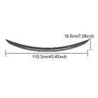 Mercedes CLA C118 2019– Spoiler V2 (kulfiber) foto 6
