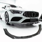 Mercedes CLA C118 2019– Frontspoiler-læbe til forkofanger Lip (til SD 2019-2022, carbon) foto 1