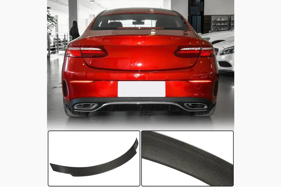 Mercedes E-klasse Coupé C238 2016–2024 Spoiler V2 (kulfiber) Image