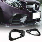 Mercedes E-klasse Coupé C238 2016–2024 Påsætninger til frontkofanger (til AMG-Line 2017-2019, carbon) foto 1