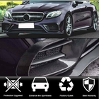 Mercedes E-klasse Coupé C238 2016–2024 Påsætninger til frontkofanger (til AMG-Line 2017-2019, carbon) foto 2