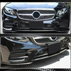 Mercedes E-klasse Coupé C238 2016–2024 Frontlæbe til forreste kofanger Lip (til AMG-Line 2017-2019, carbon) foto 5