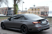 Mercedes E-klasse Coupé C238 2016–2024 Kulfiberafdækninger til forskærme (til AMG-Line 2017-2019, Carbon) foto 4