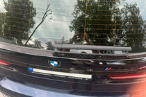 BMW X7 G07 2019– Nedre spoiler V1 (Sort højglans) foto 6