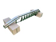 Toyota Land Cruiser Prado 150 2009–2023 Frontbøjle (rustfrit stål) foto 2