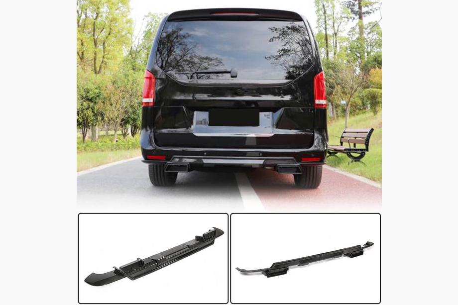 Mercedes Vito/V-klasse W447 2014– Bagkofangerdiffuser V1 (til V-Class 2014-2019, kulfiber) Image