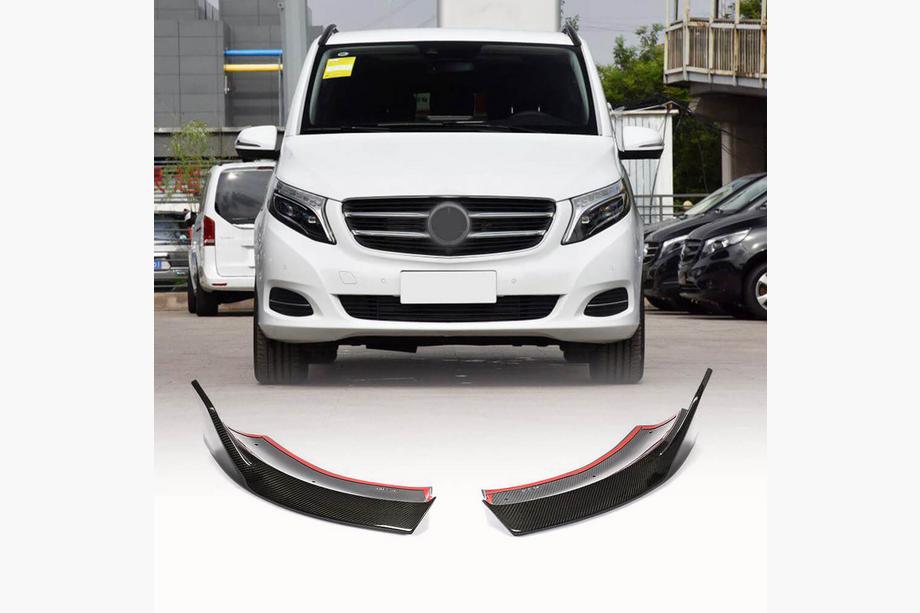 Mercedes Vito/V-klasse W447 2014– Frontkofanger-flaps Flap (til V Class 2014-2019, carbon) Image
