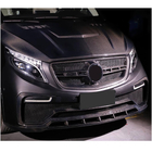Mercedes Vito/V-klasse W447 2014– Frontkofanger V1 (2014-2019, Carbon) foto 2