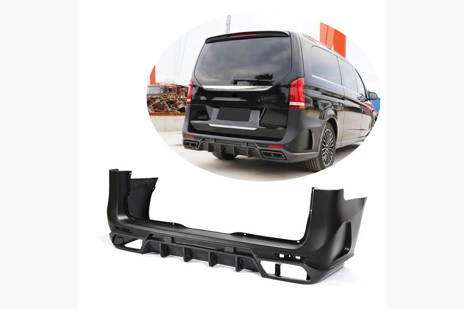 Mercedes Vito/V-klasse W447 2014– Bagkofanger (2014-2019, Carbon) Image
