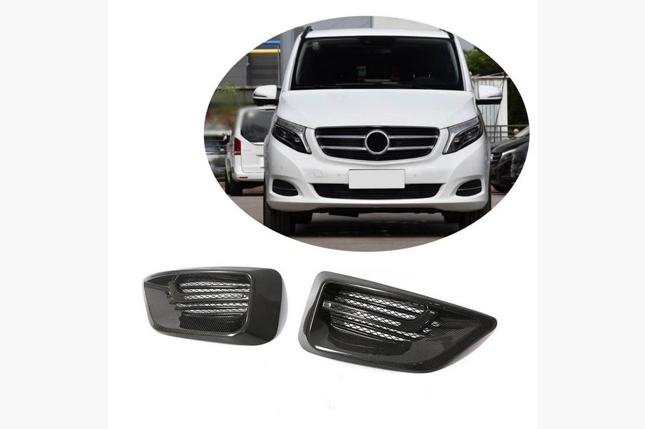 Mercedes Vito/V-klasse W447 2014– Tågelygte covers V2 (2014-2019, Carbon) Image