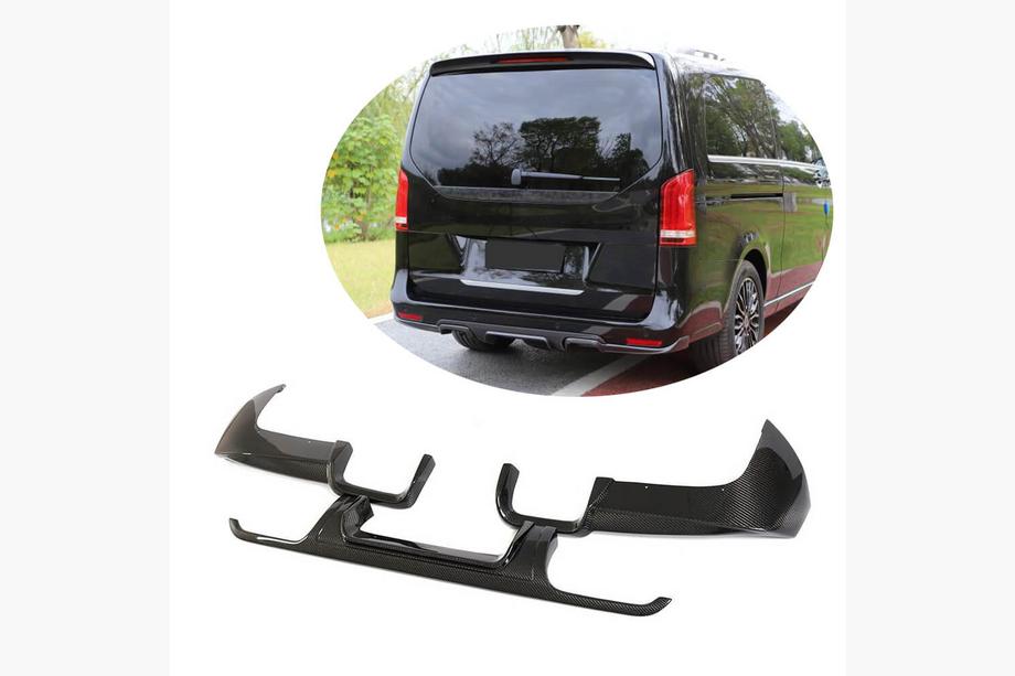 Mercedes Vito/V-klasse W447 2014– Bagkofangerdiffuser V3 (til V-Class 2014-2019, kulfiber) Image