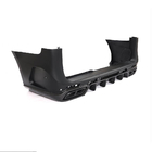 Mercedes Vito/V-klasse W447 2014– Bagkofangerbeklædning med diffuser (2014-2019, plast + kulfiber) foto 2