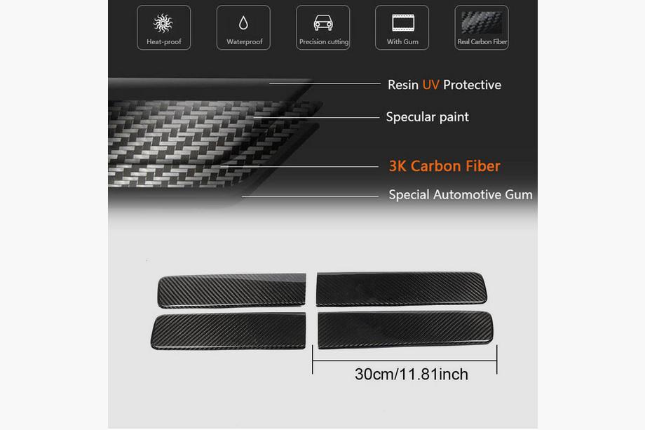 Mercedes G-Class W463 2018–2024 Indvendige dørbeklædningslister (tør carbon) Foto 5