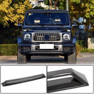 Frontkofanger-læbe V2 (til G63 AMG, dry carbon) foto 1