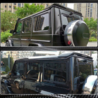 Mercedes G-Klasse W463 1990–2018 Spoiler V1 (kulfiber) foto 4