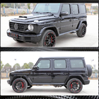 Mercedes G-Class W463 2018–2024 Kulfiberbeklædning til forskærme foto 5