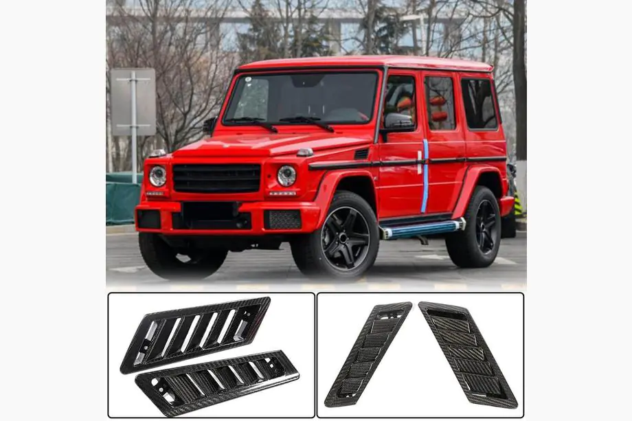 Mercedes G-Klasse W463 1990–2018 Skærmkåber til forskærme (Dry Carbon) Image