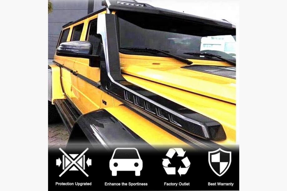 Mercedes G-Klasse W463 1990–2018 Snorkel (til 2004-2018, 2 stk., carbon) Foto 3