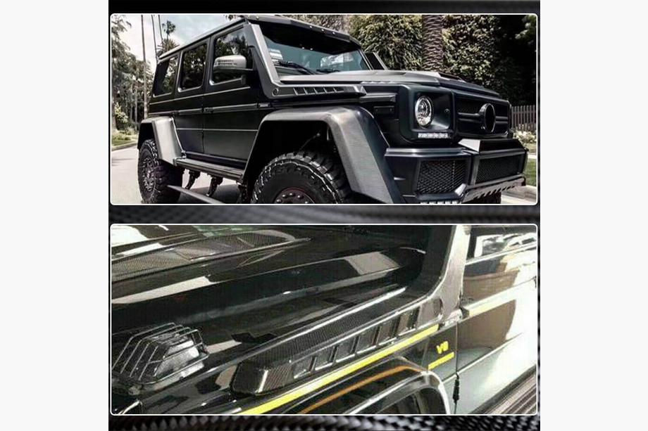 Mercedes G-Klasse W463 1990–2018 Snorkel (til 2004-2018, 2 stk., carbon) Foto 5