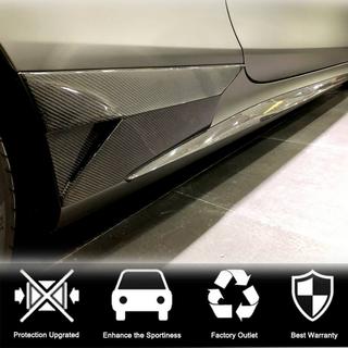 Sideskørteforlængere (til AMG-Line 2015-2018, Carbon) foto 2