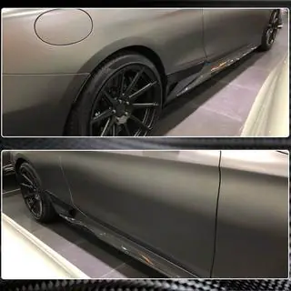 Sideskørteforlængere (til AMG-Line 2015-2018, Carbon) foto 3