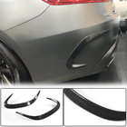 Mercedes S-class C217 Coupé 2014–2020 Beskyttelsesliste til bagkofanger (til AMG / AMG-Line, karbon) foto 1