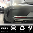 Mercedes S-class C217 Coupé 2014–2020 Beskyttelsesliste til bagkofanger (til AMG / AMG-Line, karbon) foto 3