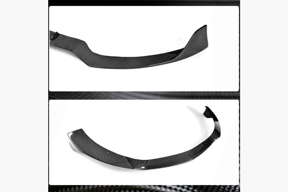 Mercedes S-class C217 Coupé 2014–2020 Frontspoiler læbe til forreste kofanger Lip V3 (til AMG-Line 2015-2018, carbon) Foto 5