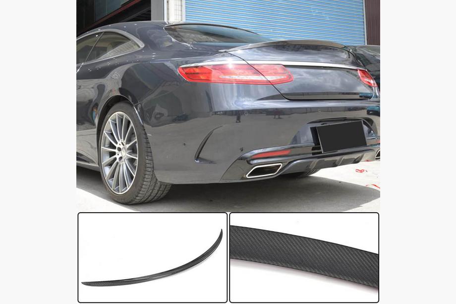 Mercedes S-class C217 Coupé 2014–2020 Spoiler V1 (coupé, kulfiber) Image