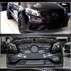 Mercedes GLE Coupé C292 2015–2019 Kulfiber frontkofanger-indsatser (til GLE63 AMG) foto 6