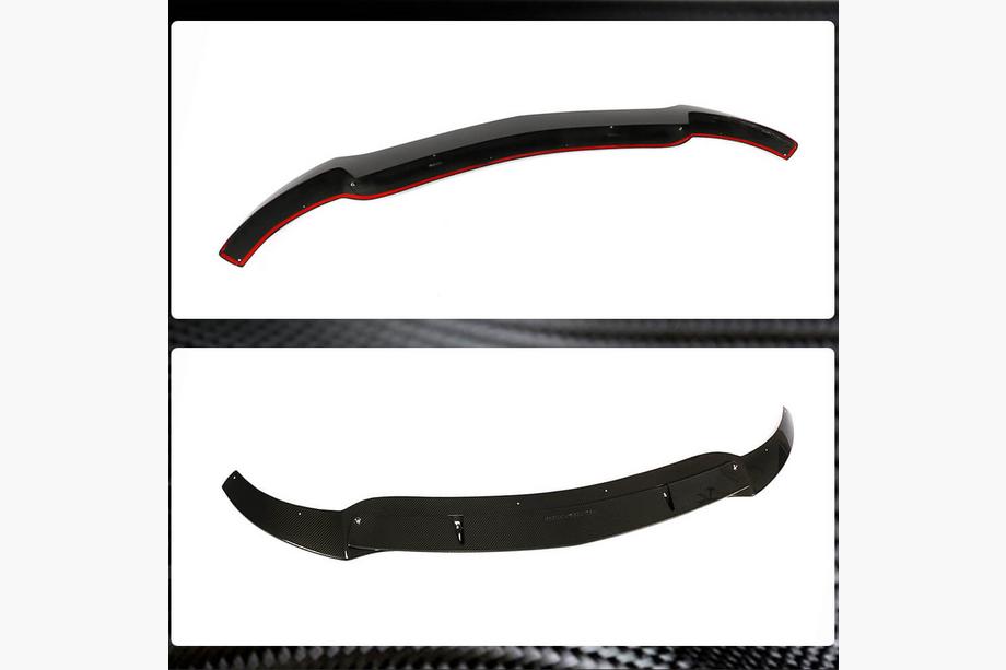 Mercedes GLE Coupé C292 2015–2019 Frontbumper-læbe (til GLE43 AMG, carbon) Foto 3