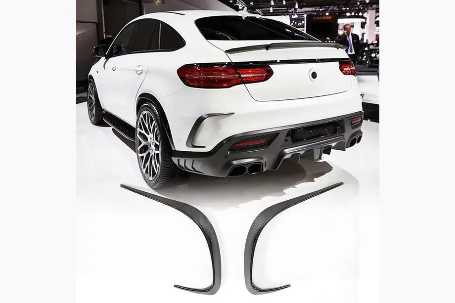 Mercedes GLE Coupé C292 2015–2019 Bagkofangerbeskytter (kulfiber) Image