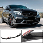 Mercedes GLE Coupé C292 2015–2019 Frontspoilerlæbe til forreste kofanger (til GLE63 AMG, plast) foto 1