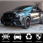 Mercedes GLE Coupé C292 2015–2019 Frontspoilerlæbe til forreste kofanger (til GLE63 AMG, plast) foto 3