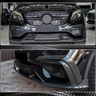 Mercedes GLE Coupé C292 2015–2019 Frontspoilerlæbe til forreste kofanger (til GLE63 AMG, plast) foto 4