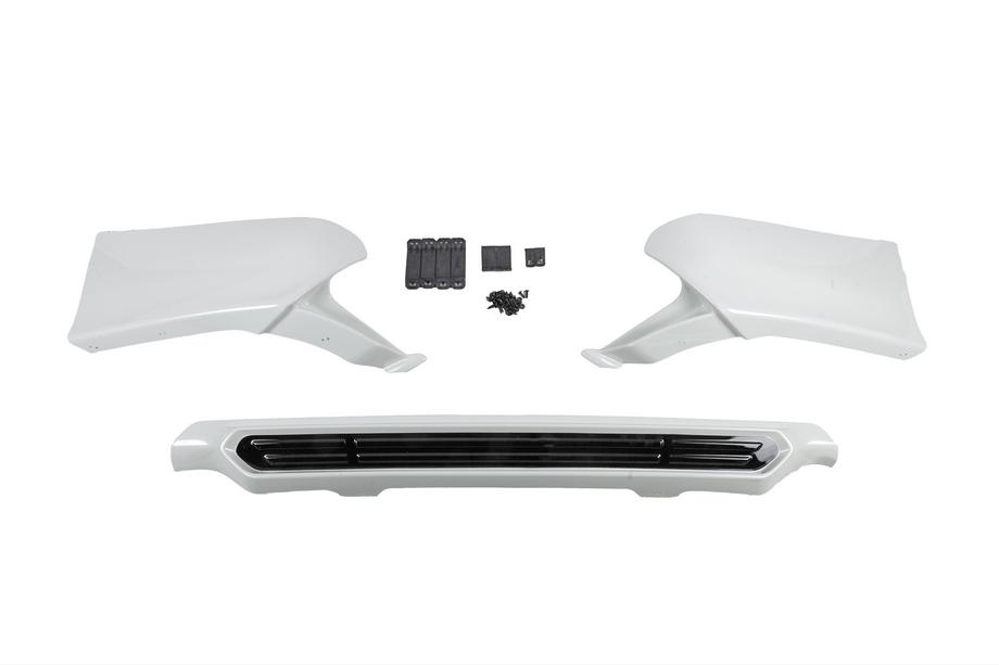 Toyota Land Cruiser Prado 150 2009–2023 Bagdiffuser i 3 dele TRD (til 2017+) Sort Foto 3