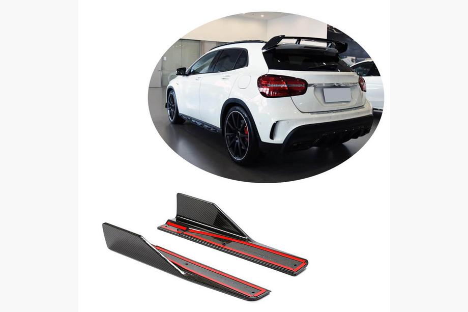Mercedes GLA X156 2014–2019 Dørtrinslister (til GLA45 AMG 2013-2016, carbon) Image