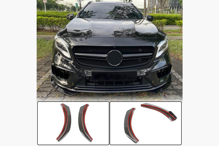 Mercedes GLA X156 2014–2019 Frontkofanger flaps Flap (til GLA45 AMG 2017-2020) Image