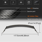 Mercedes GLA X156 2014–2019 Spoiler V1 (kulfiber) foto 5