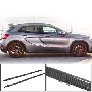 Sideskørter (til GLA45 AMG 2013-2016, kolfiber) foto 1