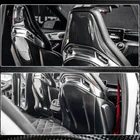Mercedes A-klasse W177 2018– Sædepaneler (Dry carbon) foto 6