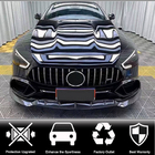 Mercedes AMG GT 4 X290 2018– Kofangerindsatser (til GT43/GT50/GT53 2018-2022, kulfiber) foto 2