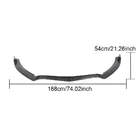 Mercedes AMG GT C190/R190 2014–2022 Kofangerlæbe foran Lip (til GT R 2016-2019, carbon) foto 6