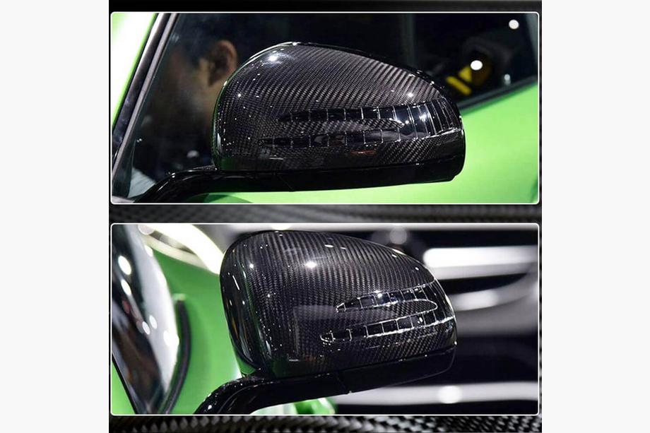 Mercedes AMG GT C190/R190 2014–2022 Spejlkåber (tør carbon) Foto 3